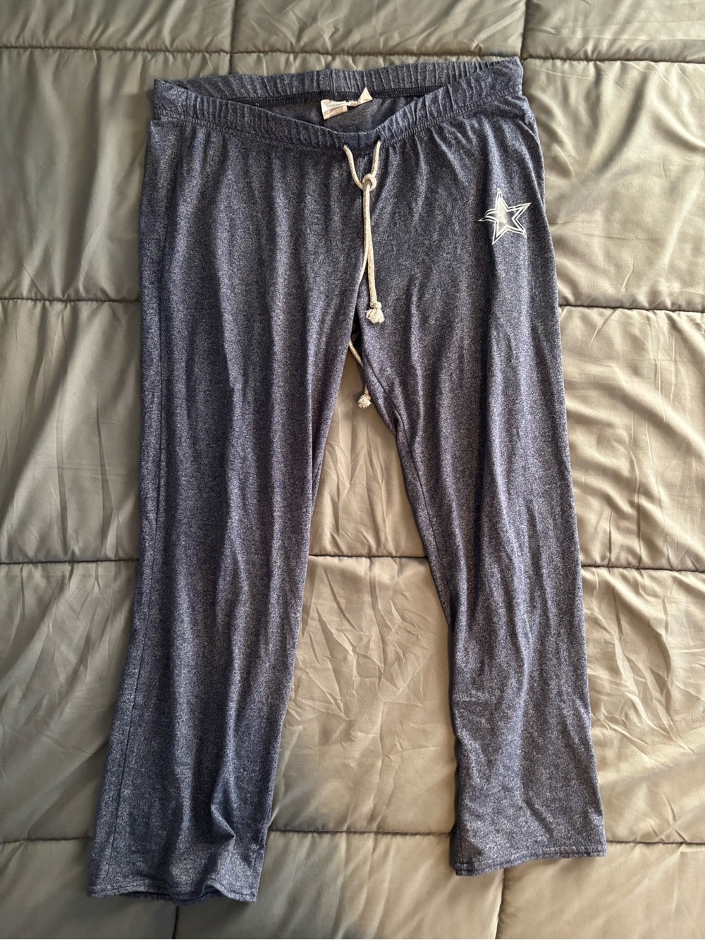 Dallas Cowboys Heather Navy Lounge Pants